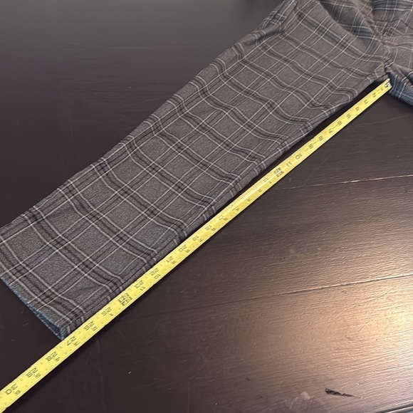 Zac & Rachel Black and Gray Plaid Trousers - Picture 5 of 7